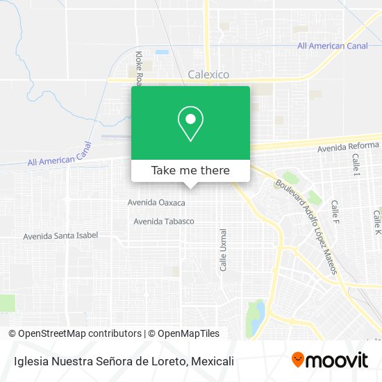 Mapa de Iglesia Nuestra Señora de Loreto