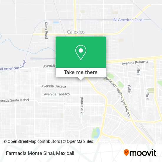 Farmacia Monte Sinaí map