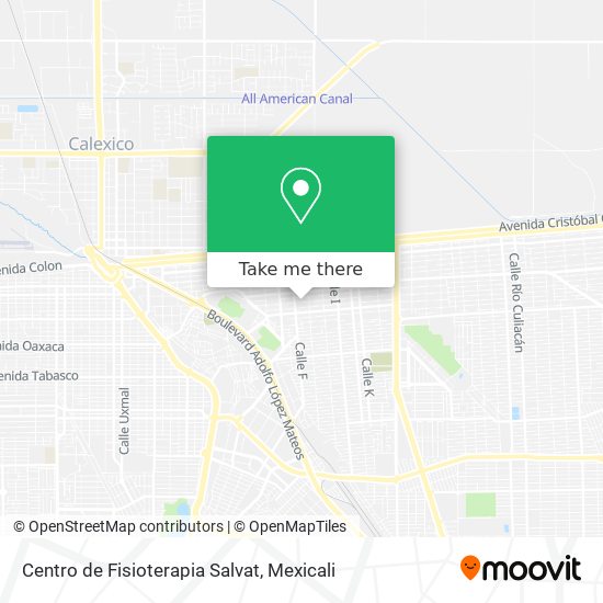 Centro de Fisioterapia Salvat map