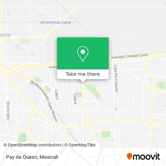 Mapa de Pay de Queso