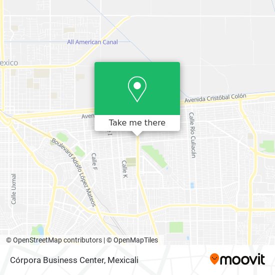 Mapa de Córpora Business Center