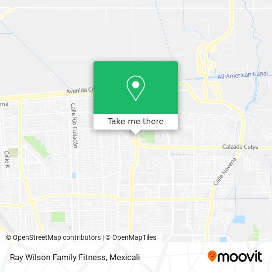 Ray Wilson Family Fitness map