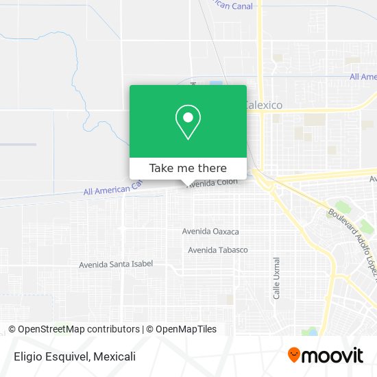 Mapa de Eligio Esquivel