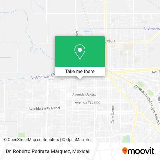 Mapa de Dr. Roberto Pedraza Márquez