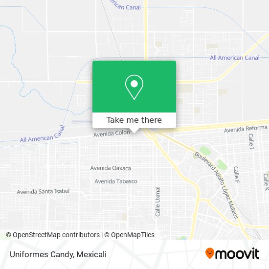 Mapa de Uniformes Candy