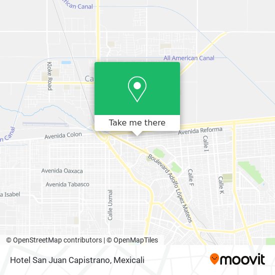 Mapa de Hotel San Juan Capistrano