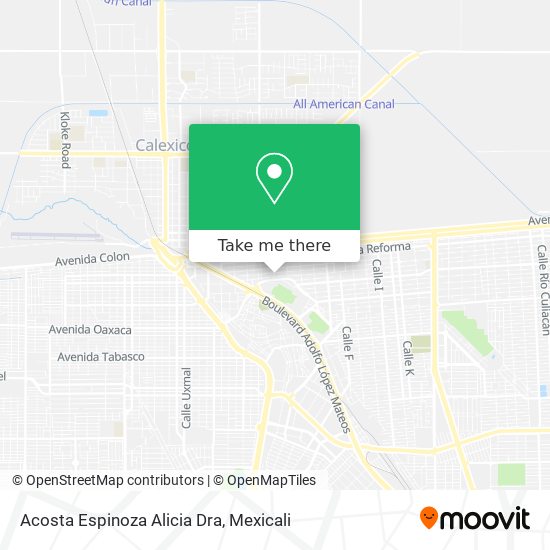 Acosta Espinoza Alicia Dra map