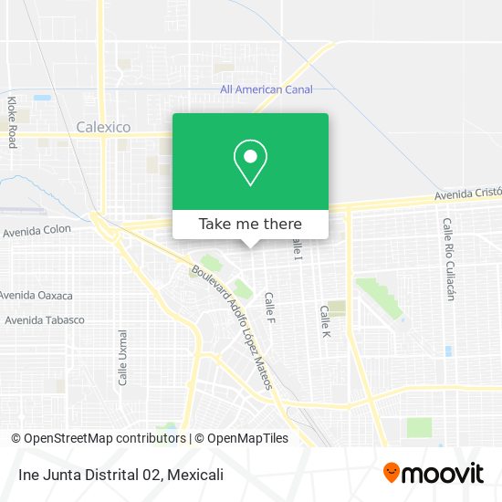 Ine Junta Distrital 02 map