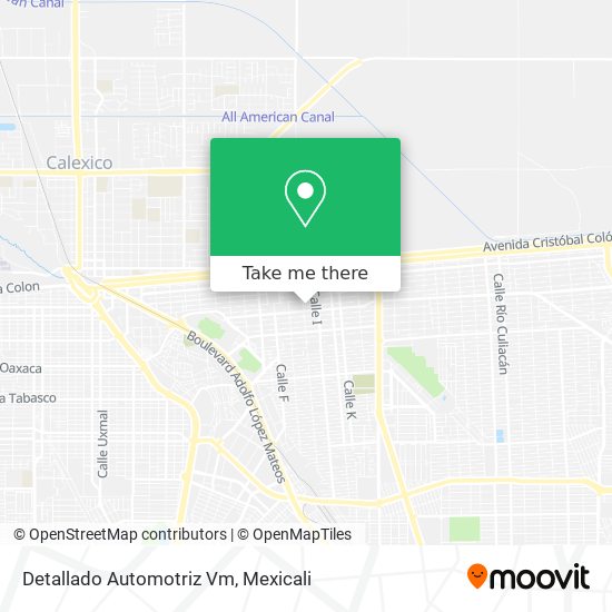 Detallado Automotriz Vm map