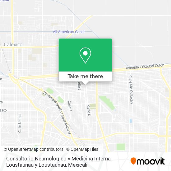 Consultorio Neumologico y Medicina Interna Loustaunau y Loustaunau map