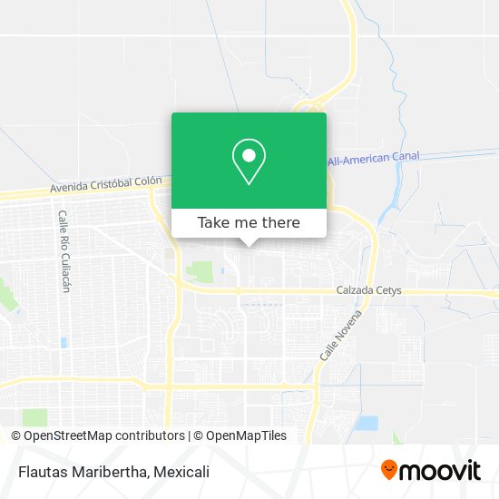 Mapa de Flautas Maribertha