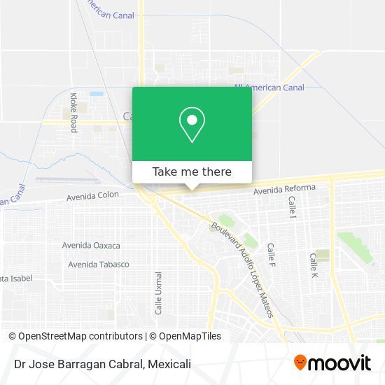 Dr Jose Barragan Cabral map