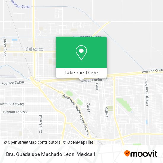Dra. Guadalupe Machado Leon map