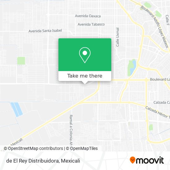 de El Rey Distribuidora map