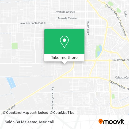 Salón Su Majestad map
