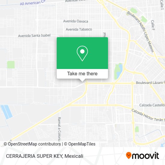 CERRAJERIA SUPER KEY map