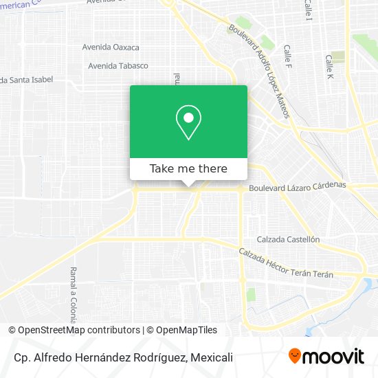 Cp. Alfredo Hernández Rodríguez map