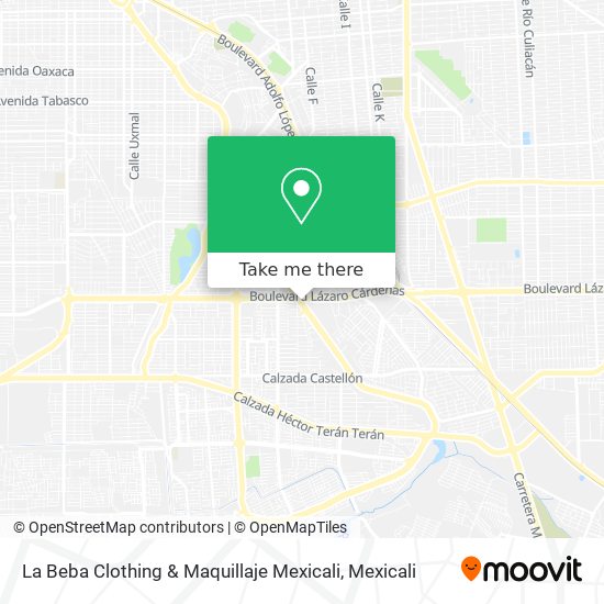 La Beba Clothing & Maquillaje Mexicali map