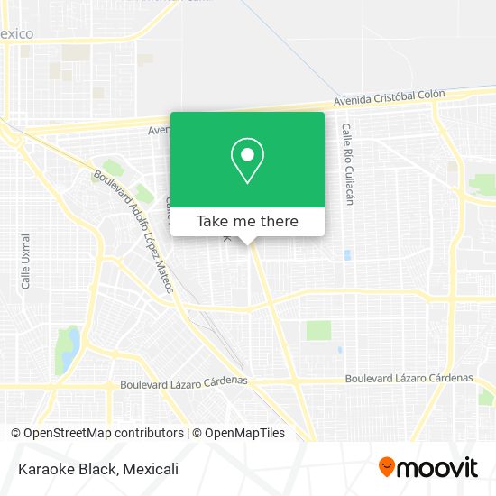Mapa de Karaoke Black
