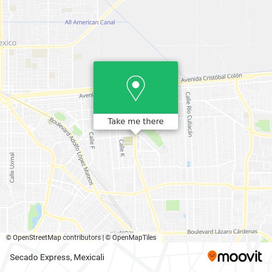 Mapa de Secado Express