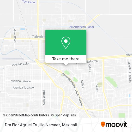 Dra Flor Agruel Trujillo Narvaez map