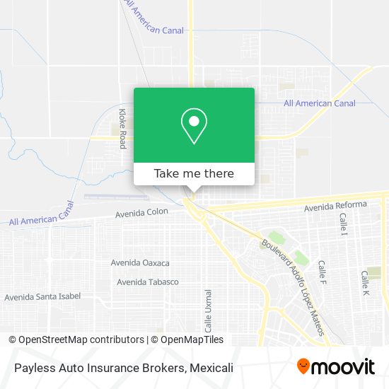 Payless Auto Insurance Brokers map