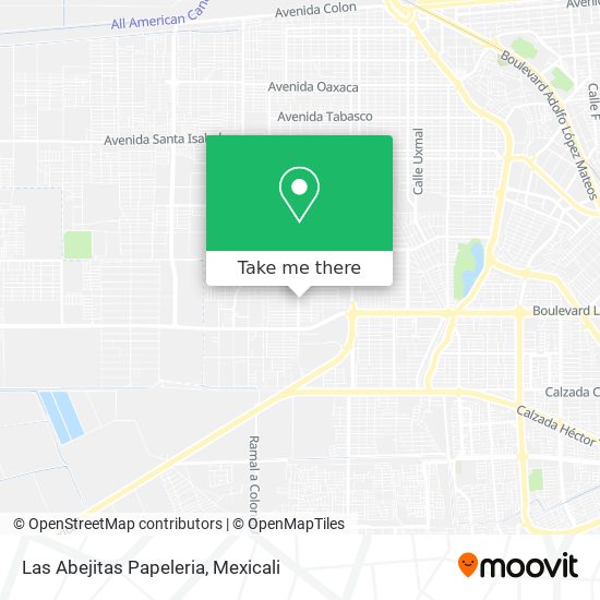 Mapa de Las Abejitas Papeleria