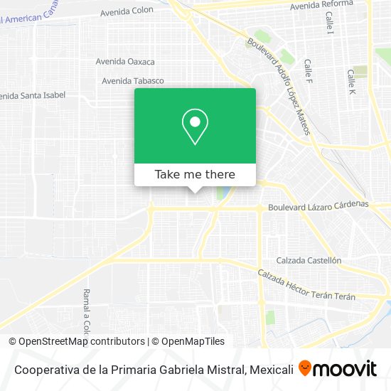 Cooperativa de la Primaria Gabriela Mistral map