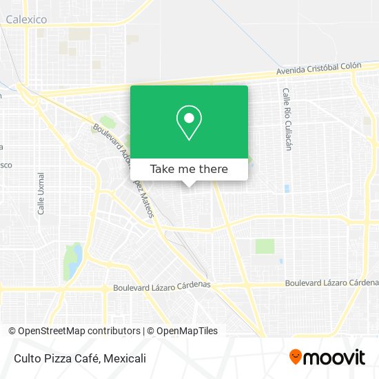Culto Pizza Café map