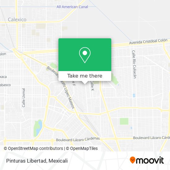 Pinturas Libertad map