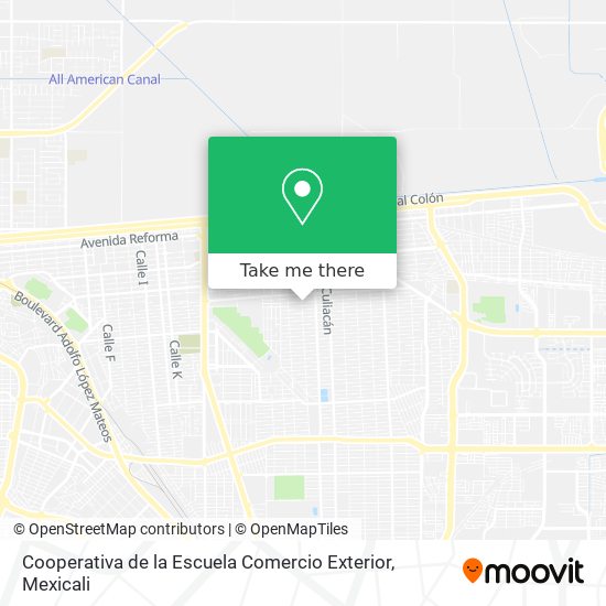 Cooperativa de la Escuela Comercio Exterior map