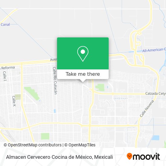 Almacen Cervecero Cocina de México map