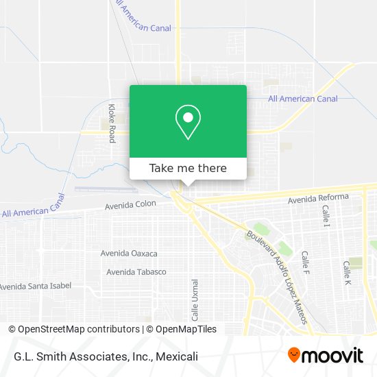 Mapa de G.L. Smith Associates, Inc.