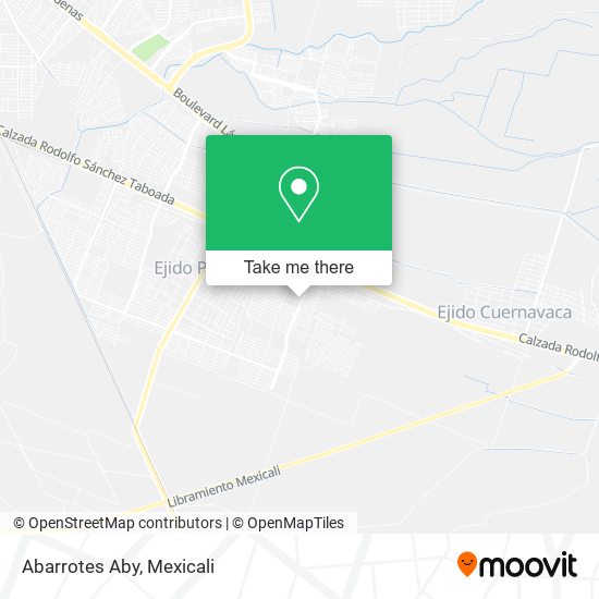 Abarrotes Aby map