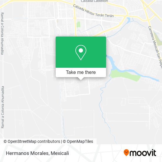 Hermanos Morales map