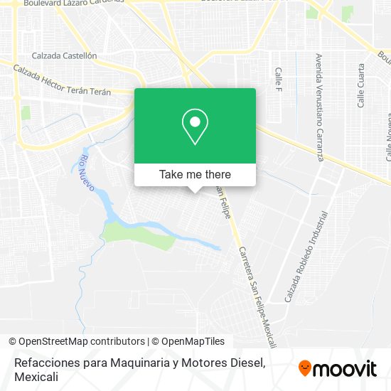 Refacciones para Maquinaria y Motores Diesel map