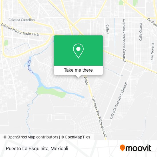 Puesto La Esquinita map