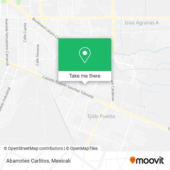 Abarrotes Carlitos map