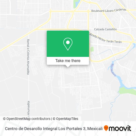 Centro de Desarollo Integral Los Portales 3 map