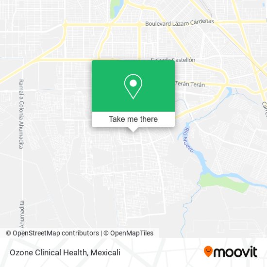 Ozone Clinical Health map