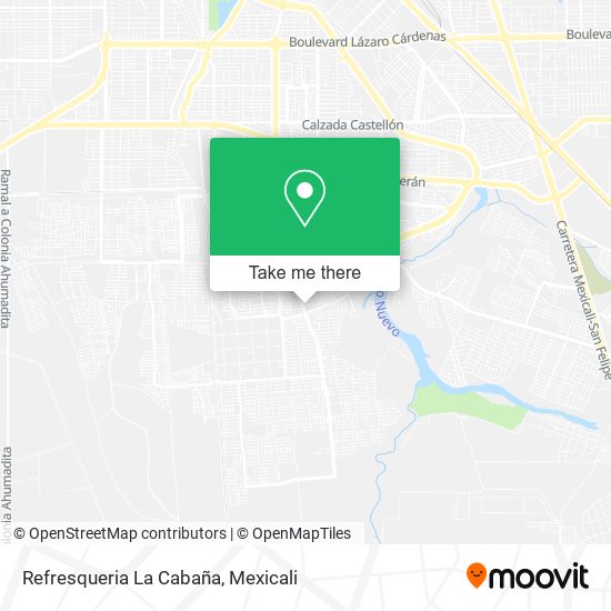 Refresqueria La Cabaña map