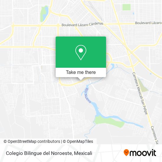 Colegio Bilingue del Noroeste map