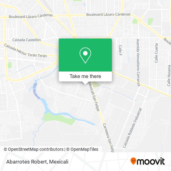 Abarrotes Robert map