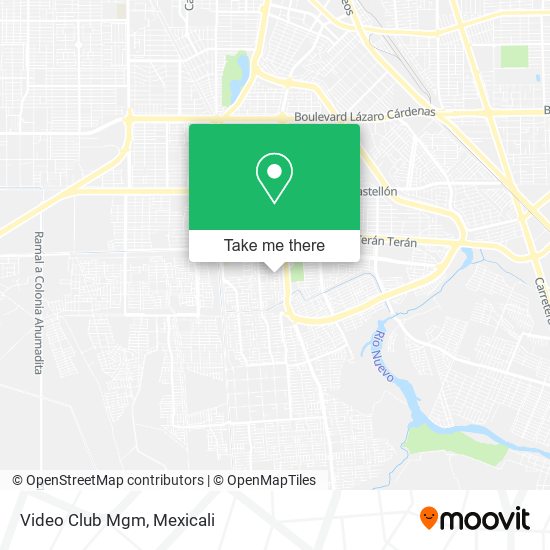 Video Club Mgm map