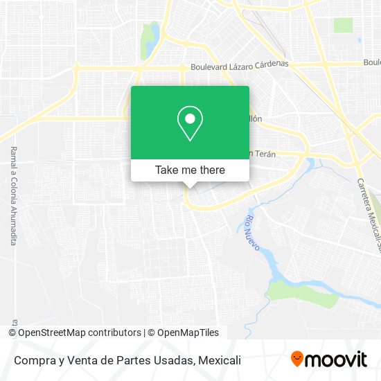 Compra y Venta de Partes Usadas map