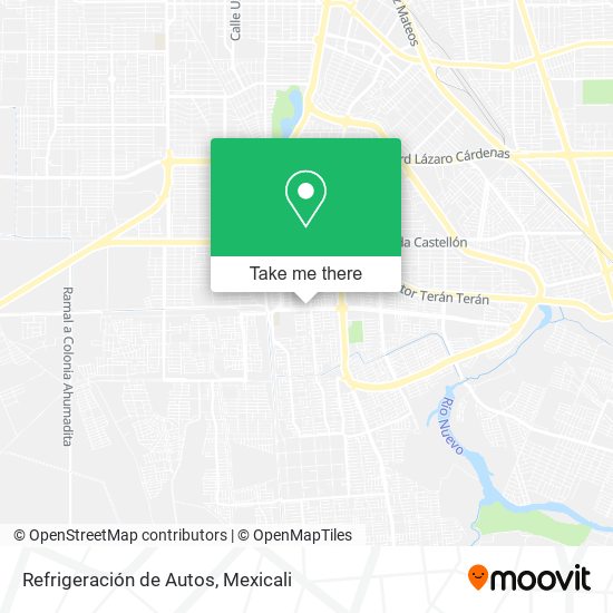 Mapa de Refrigeración de Autos