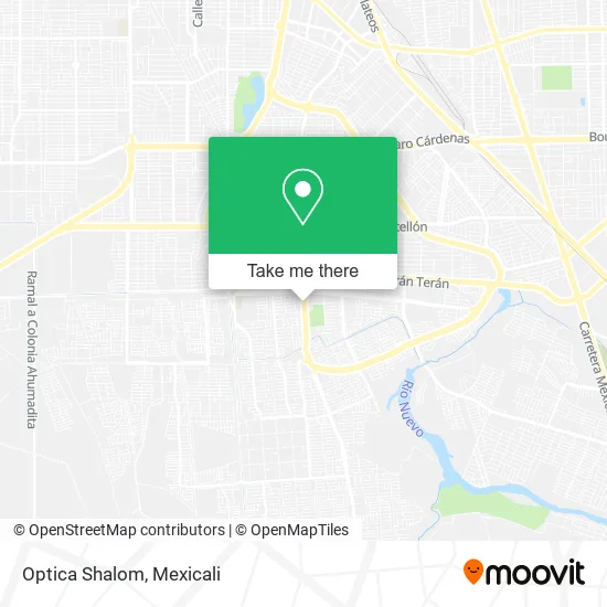 Mapa de Optica Shalom