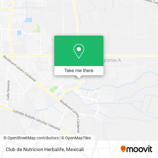 Club de Nutricion Herbalife map