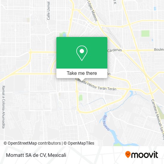 Mapa de Momatt SA de CV