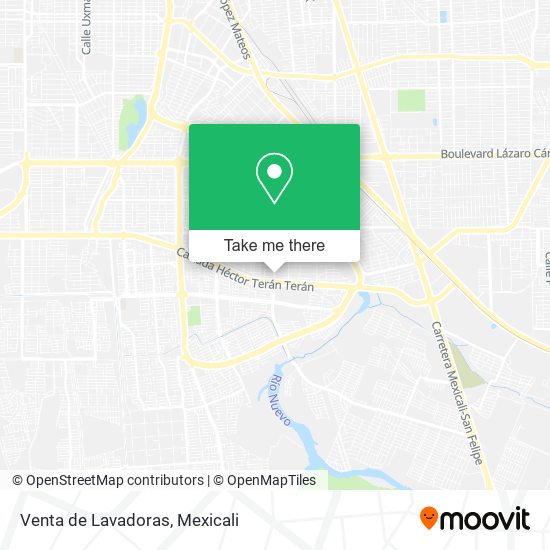 Venta de Lavadoras map